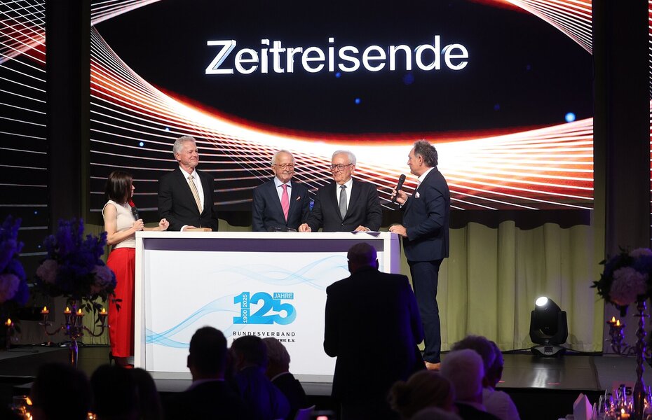 Dr. Hannes Zapf, Dr. Hans Georg Leuck und Jan-Friedrich Cirkel 