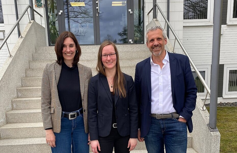 Dr. Andrea Hartmann (BV KSI), Tanja Lenz (bbs), Jörg Bayer (Obmann)