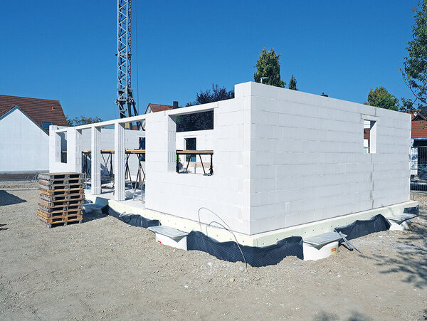 aufgeräumte Baustelle